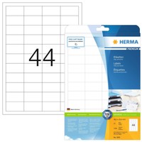 Herma 5051 Universal Etiketten, 25 Blatt, 48,3 X 25,4 Mm, 44 Pro A4 Bogen, 1100