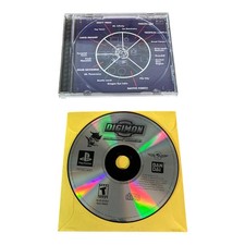 Sony PlayStation 1 PS1 Disc Case No Manual TESTED Digimon World 1997 X