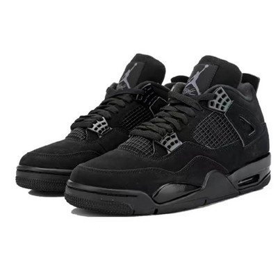 Jordan Air Jordan 4 ''Black Cat'' Retro Men's Mid Top Basketball Shoes