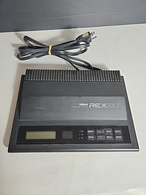 Vintage Yamaha REX50 Digital Multi Effector Black 120V 15W Digital