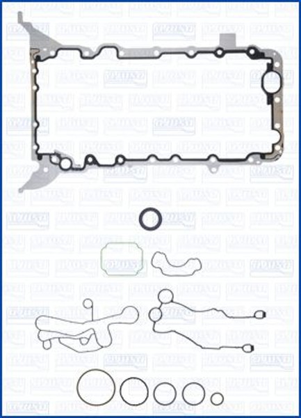 Dichtungssatz KurbelgehäUse Ajusa 54232900 FüR Landrover Range Rover 4 L405 2 3-image