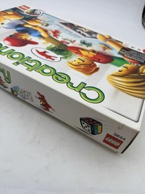 LEGO 3844 Creationary Game COMPLETE 2010 Building Challenges Cards Retired VGC