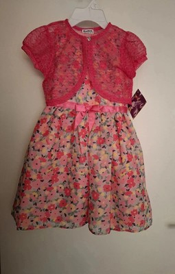 Wunderschönes Set Kleid +Bolero Blueberi Boulevard Gr 116  6 Jahre