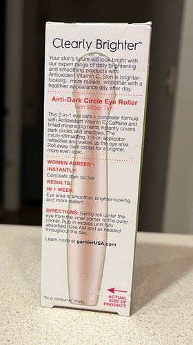 Garnier SkinActive Clearly Brighter rullo occhi anti-cerchio scuro tinta trasparente - Foto 2 di 2