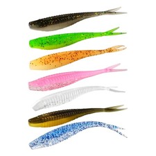 Soft Plastic Fishing Jigs Lures Seawater Baits for Outdoor Fishing Accessories