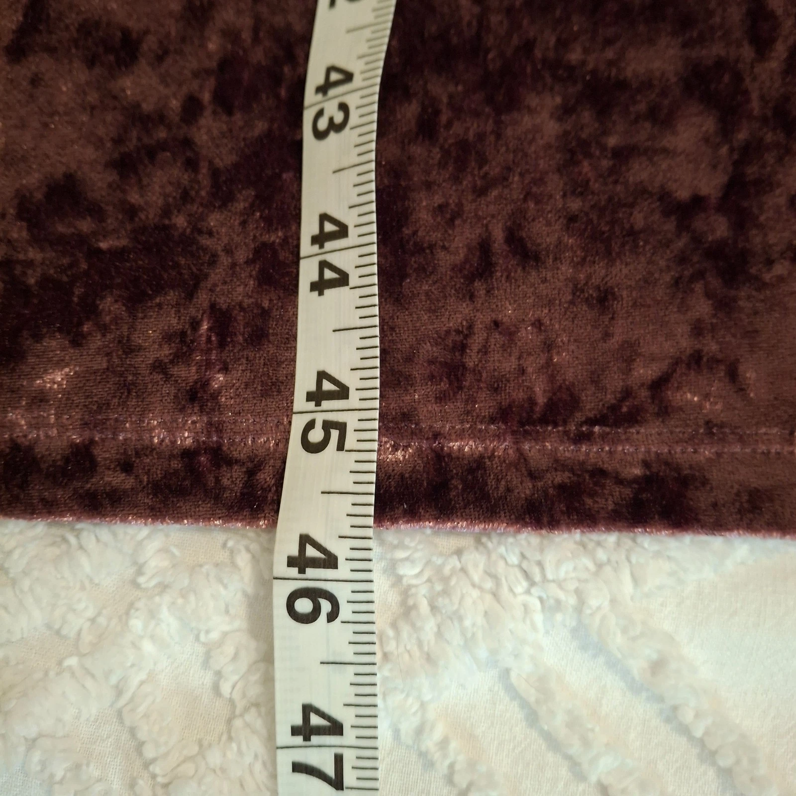 Michael Kors XL abito midi donna viola velluto schiacciato senza maniche collo alto