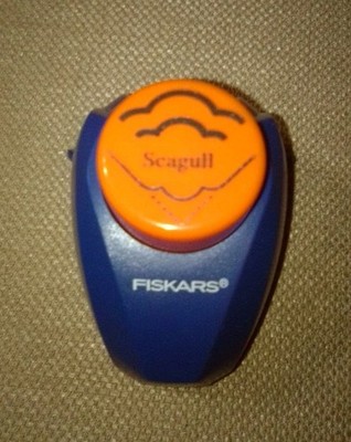 Fiskars Seagull Corner Paper Punch Stamper Paper Crafts #42 Gently Used 