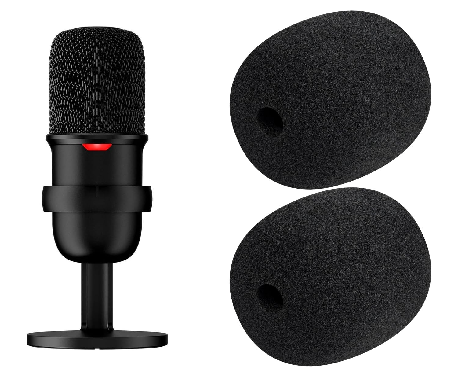 Filtre Pop pour HyperX SoloCast - Pack de 2 Protections Idéales pour Gaming et Podcast