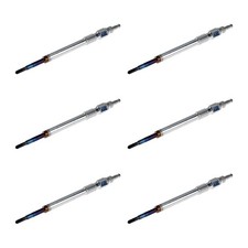 6 Glühkerzen Keramik-Glühkerze 7 V NGK D-Power passend für u.a. AUDI A4