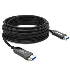 Fiber Optic HDMI Cable 50ft, Fiber HDMI Cable Supports 4K60Hz, 4:4:4/4:2:2/4:...