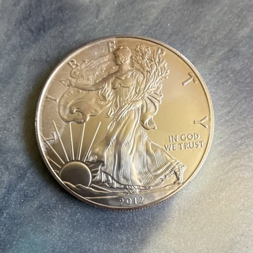 U.S. Mint American Eagle 2012 1 oz .999 Fine Silver Bullion Coin