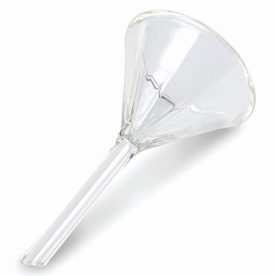 PYREX 6180-50, 50 mm Diameter 60° Angle Fluted Funnel, Short Stem (Case ...