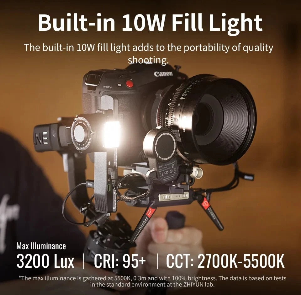ZHIYUN CRANE 4 3-Axis handheld Gimbal Stabilizer for DSLR Mirrorless Camera Sony - Image 3 of 4