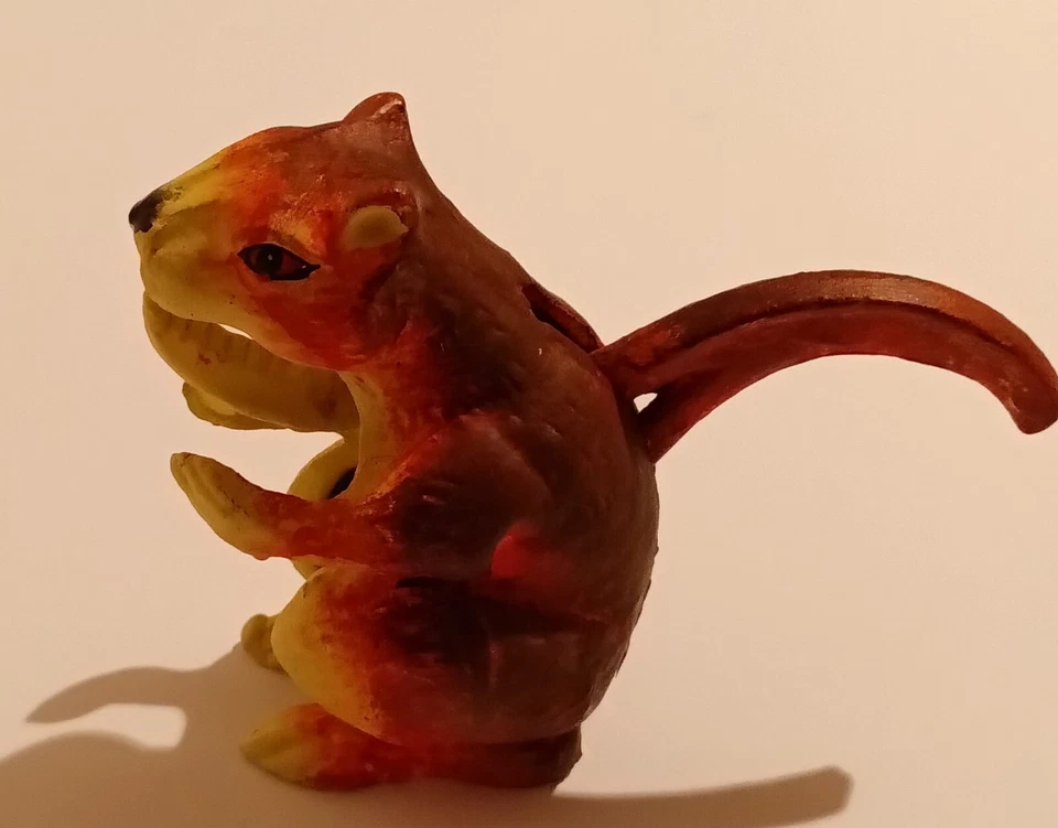 Rare Find Cast Iron Squirrel Nutcracker, Tail is Lever for Jaw Nut Cracker. - Image 2 of 4