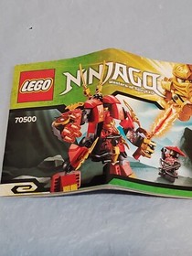 Lego Ninjago 70500 Kai's Fire Mech - Instruction Manual Only