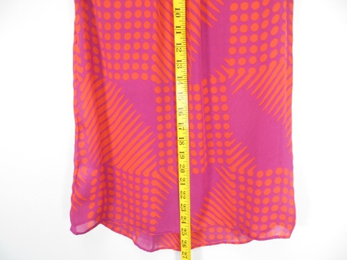 BANANA REPUBLIC Women Thin Light Polyester Tank Top Pleat Front Multicolor XS - 第 10/13 張圖片