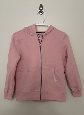 Weatherproof Vintage Youth Fleece Hoodie Girls Medium 10/12 Pink