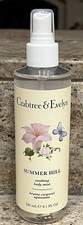Crabtree Evelyn Summer Hill Soothing Body Mist 8.1 fl oz