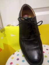 Chaps Hayward Black est-1978 Leather Dress Shoes Size 8.5-M