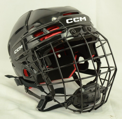 CCM Tacks 70 Ice Hockey Helmet Combo Black Size Senior Small (0808-4745)