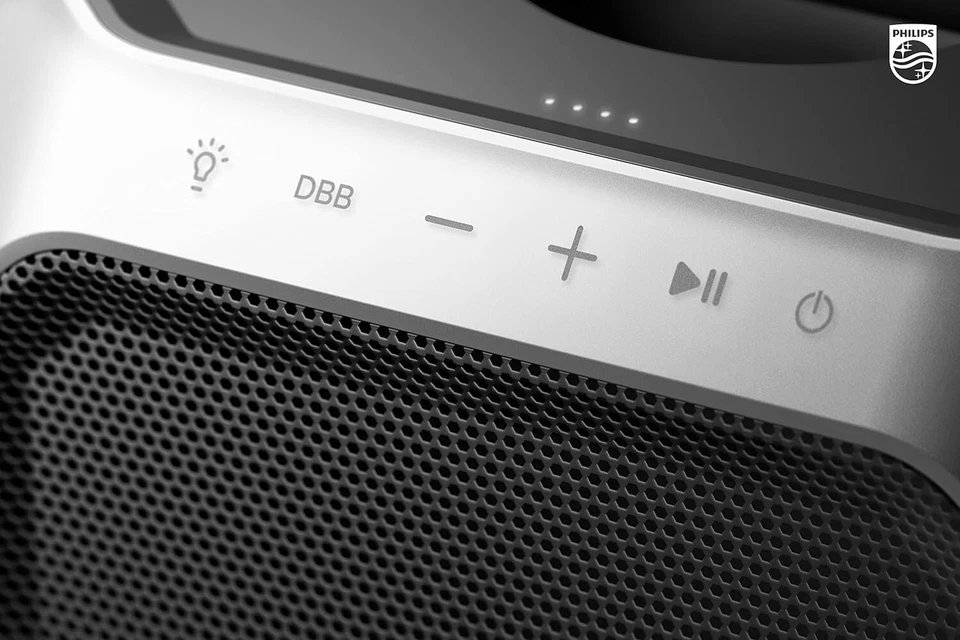 Altavoz cubo fiesta PHILIPS X7207 Bluetooth con luces de fiesta 360° nuevo Foto 2 de 4