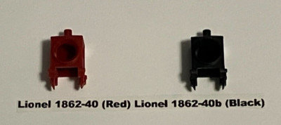 LIONEL 1862-40 Lantern Red & Black for 1862, 1872 & 1882 GENERALS (2) Beautiful!