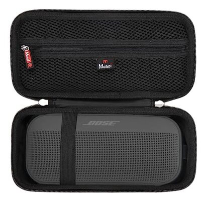 Hard Carrying Case for Bose SoundLink Flex Bluetooth Portable Speaker, Black,...