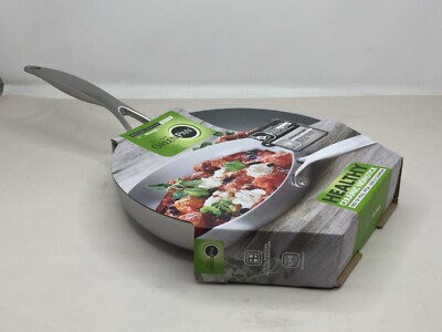 GreenPan Venice Pro Tri-Ply Stainless Steel Ceramic Nonstick 10'' Frying Pan