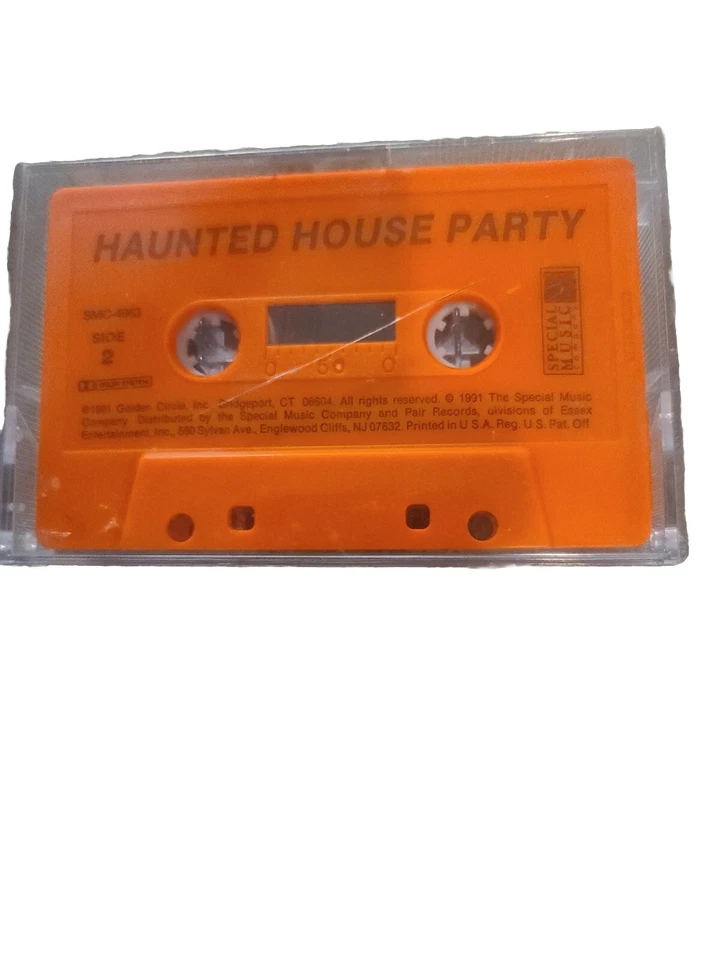 Haunted House Audio Cassette Tape Haunted House Music Co Eerie, USA Vtg 1985 Foto 2 de 4