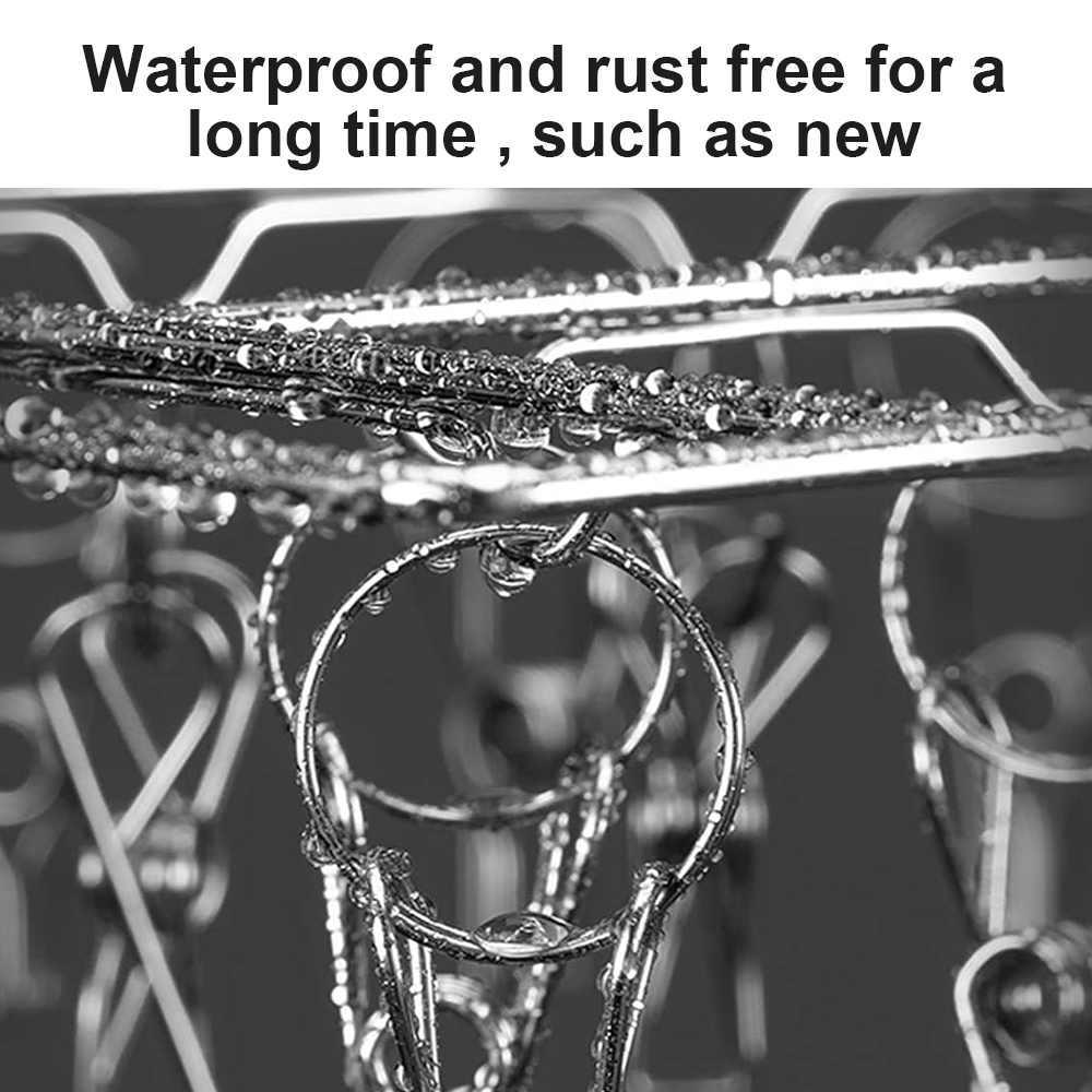 40 Strong Clips Stainless Steel Underwear Sock Hanger Laundry Airer Dry