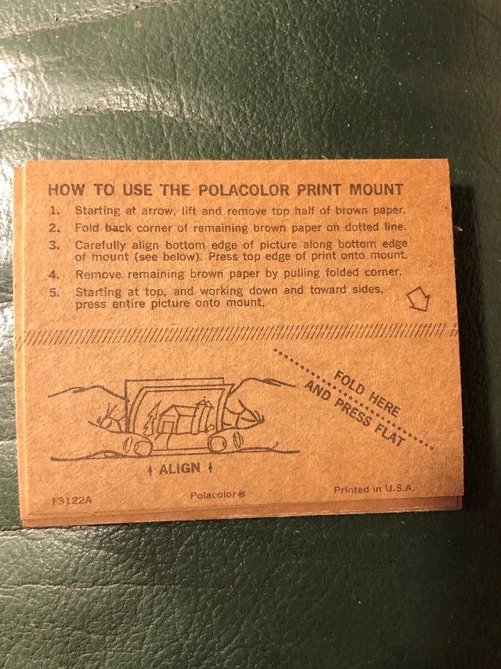 lot 35 papiers  vintage polaroïd POLACOLOR  années 60’’/70’’ - Photo 1/2