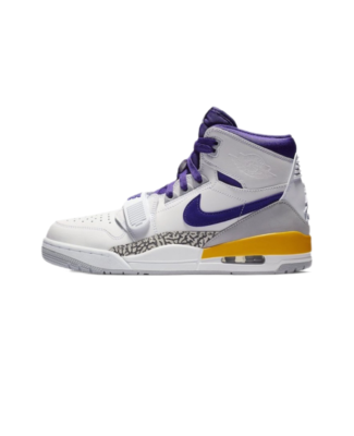 Nike Air Jordan Legacy 312 Lakers White Purple Gold Jordan  display picture 1