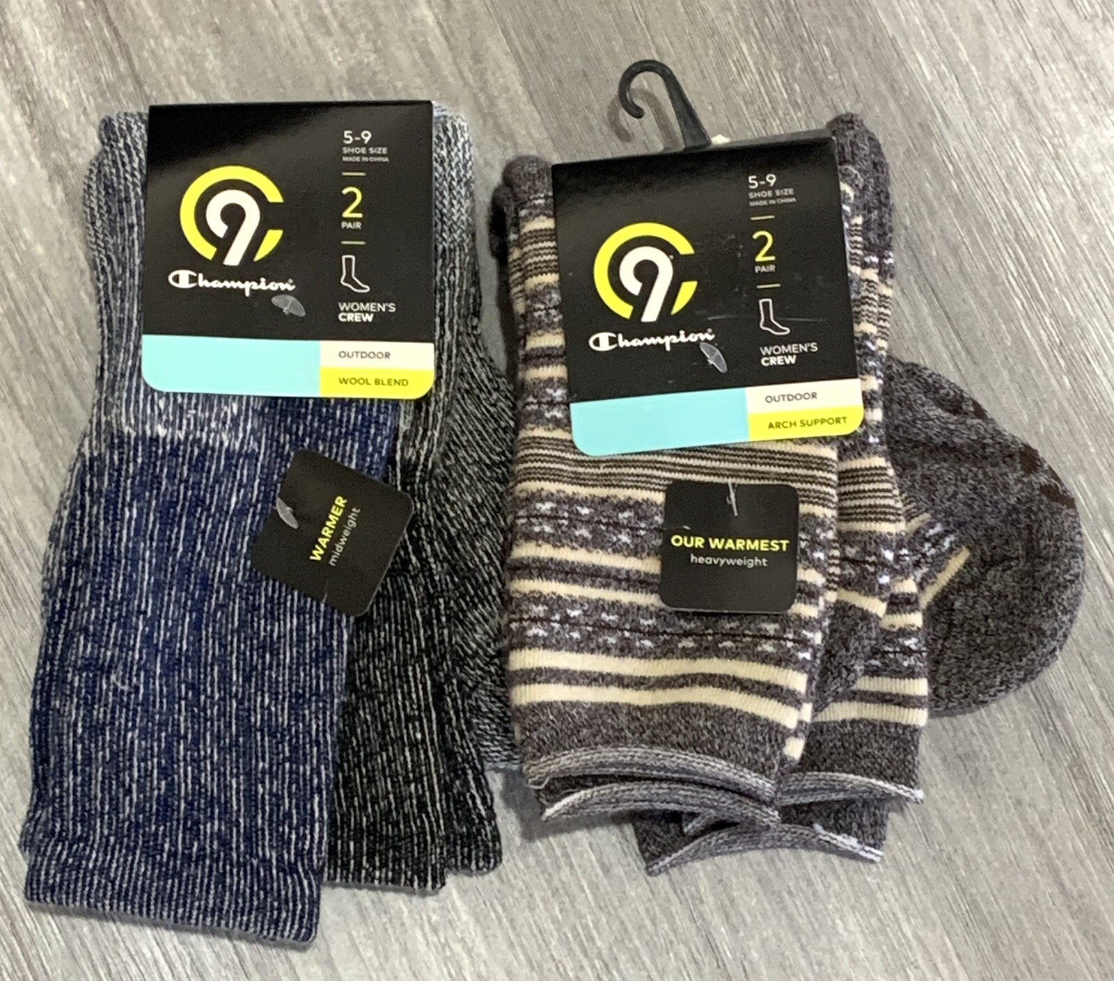 women's champion c9 crew socks