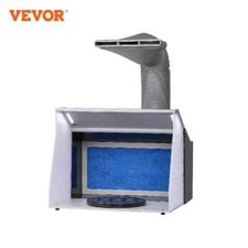 Airbrush Spray Booth Portable Airbrush Paint Spray Booth Kit with 4 LED Light
