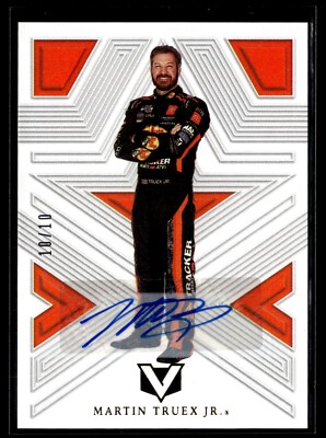 2023 Panini Chronicles Racing Vertex #12 Martin Truex Jr /10 Autograph Auto