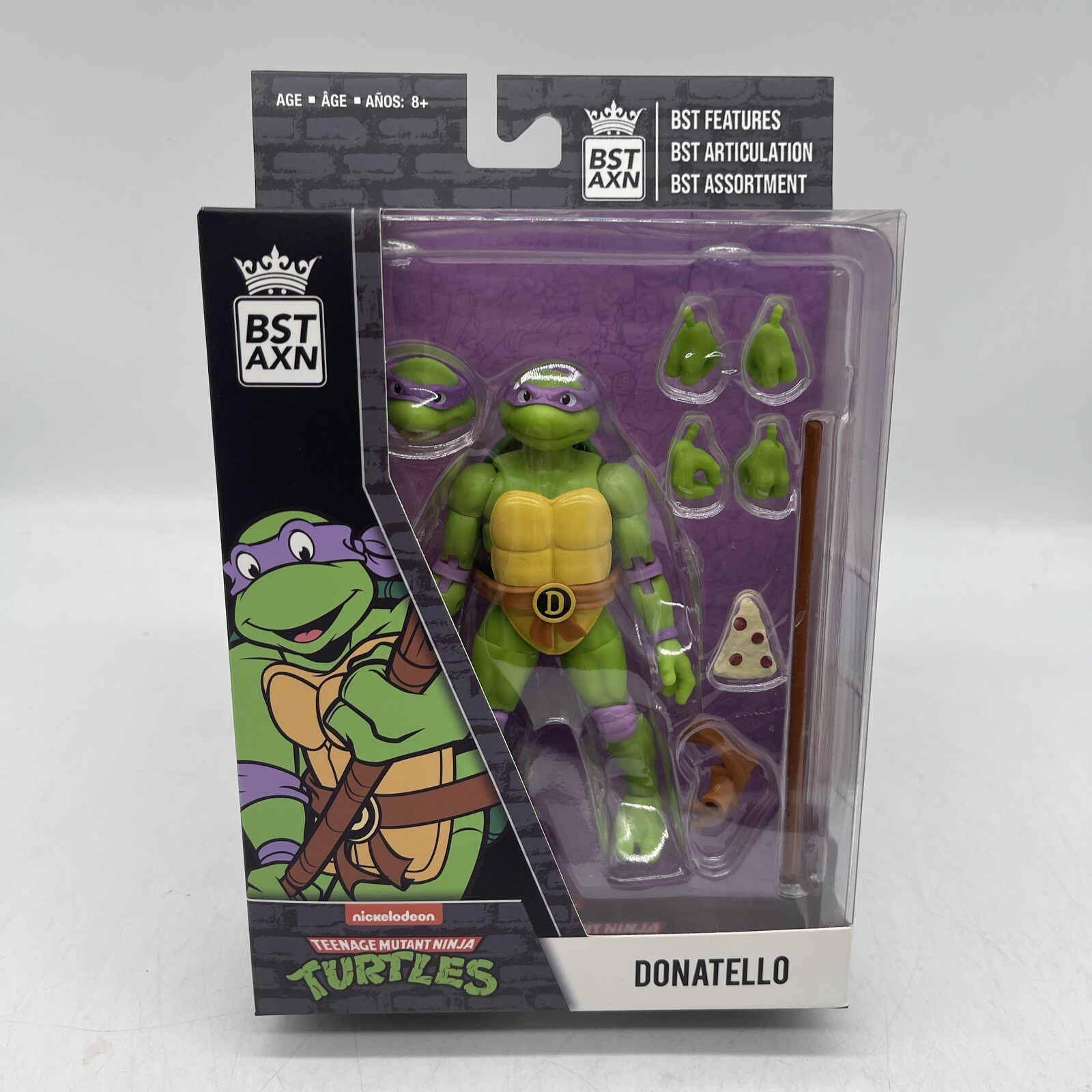 The Loyal Subjects Teenage Mutant Ninja Turtles Donatello BST AXN Action Figure