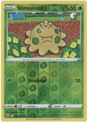 Pokemon - Shroomish - 003/172  - Reverse Holo  - Brilliant Stars - New