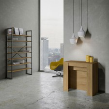 Tavolo consolle quercia allungabile fino a 296 cm Tavoli cucina con 4 allunghe