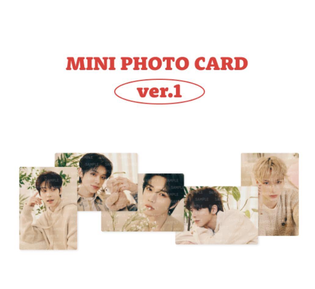 TXT TOMORROW X TOGETHER 2024 DREAM WEEK MINI PHOTOCARD