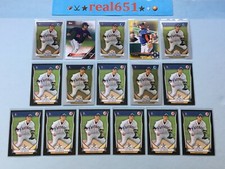 2014+ J.D. DAVIS Rookie-Prospect Lot x 16 RC | Bowman Chrome 1st Yellow | Mets