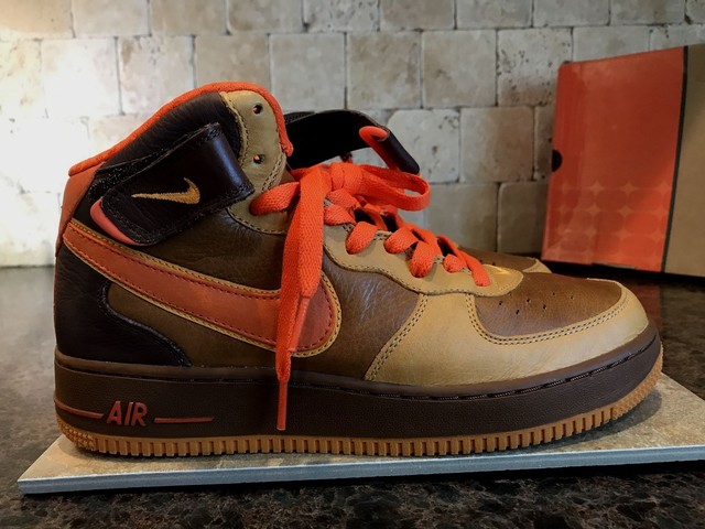 Size 8 - Nike Air Force 1 Mid Premium QK Thanksgiving for sale online | eBay