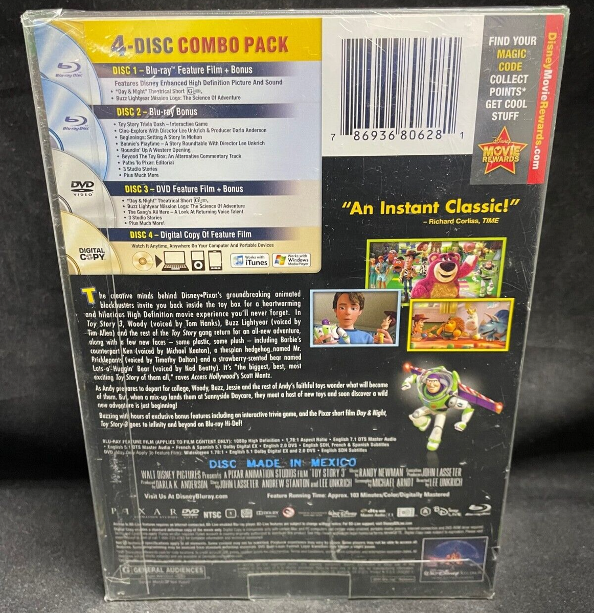 Disney Pixar Toy Story 3 Infinity and Beyond Ultimate Collector's