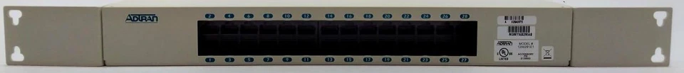 Adtran MX2800 Network RJ48 Patch Panel 28 Port 1200291E1 - Image 4 of 4