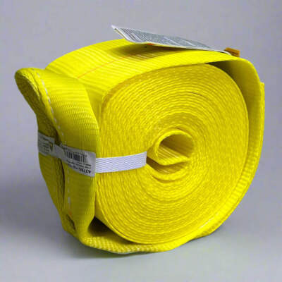 ANCRA CARGO Twisted Loop Strap Sz 4'' x 30', Yellow 43795-13-30