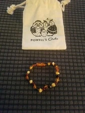 powell's owls teething bracelet