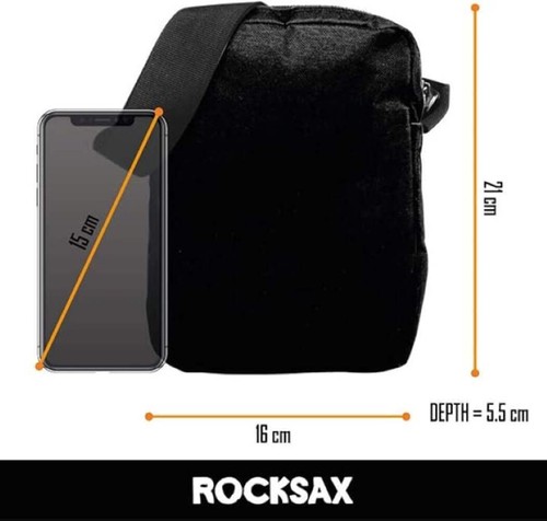 Rocksax Umhängetasche Oasis Logo - schwarz - Bild 2 von 3
