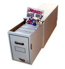 Long Comic Book Drawer Box Comics Storage Box with Drawer Box Comics Organizer