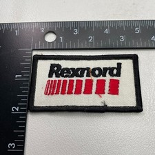 VINTAGE REXNORD Advertising Patch Car Auto Bearing, Belts, Gears, Drives 361D