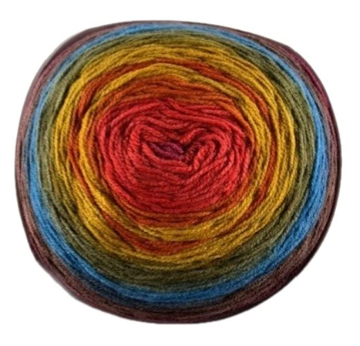 LION BRAND Clearance Mandala Double Knitting 300g Bonus Bundle Cake Knitting/Crochet Yarn.