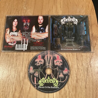 Mortician   Hacked Up For Barbecue CD 1st Argentine press fluids impetigo fulci